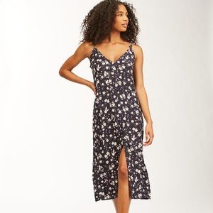 Billabong Floral Midi Slip Dress